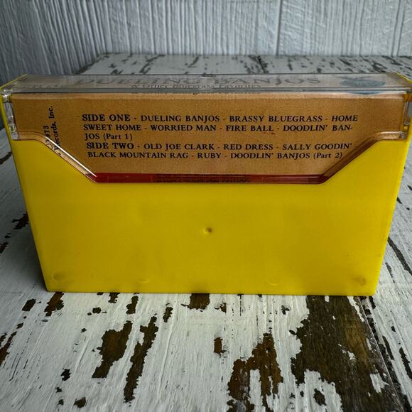 Curtis McPeake Plays Dueling Banjos 1973 Gusto Records Cassette Tape Vintage - Picture 2 of 6